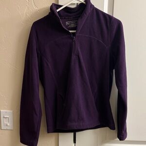 Tek Gear Purple Quarter-Zip Sweatshirt